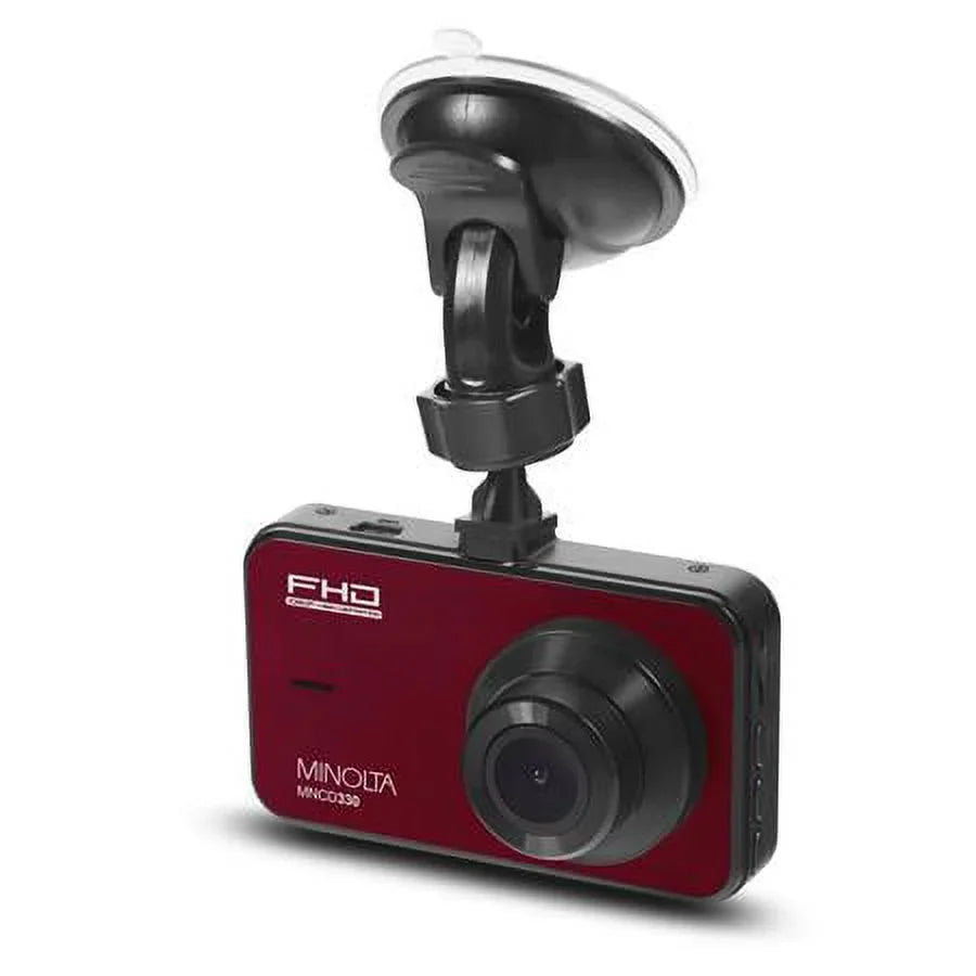 Camera, MNCD330 12MP Red 3.0" Full Dash LCD Screen HD