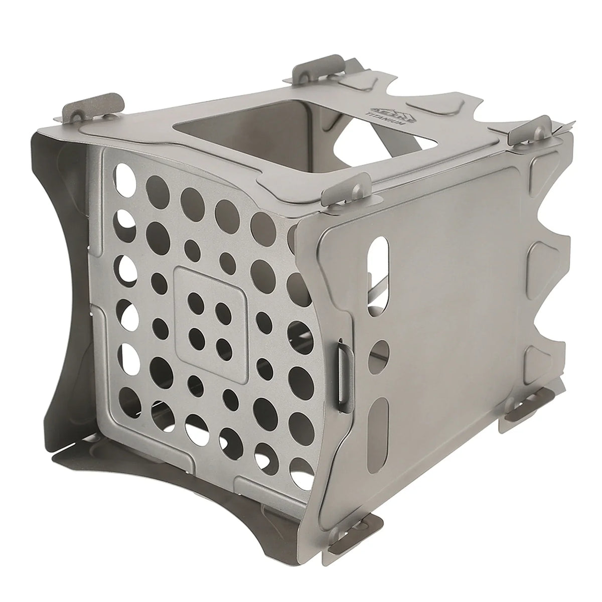 Aeike Portable Stove Cooking Lightweight and for Backpacking Wood Survival Outdoor Burning and - Picnics - Furnace