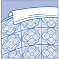 24' Strips NL107-16 Round Liner Pool Pack 38 24'' for Coping