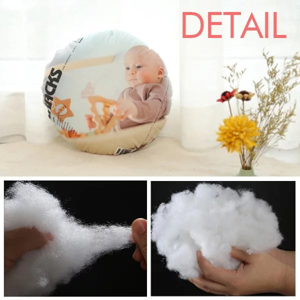 Throw Pillow Cap Makeup Home England Round Flag Facial Cushion Screang Head Decoration