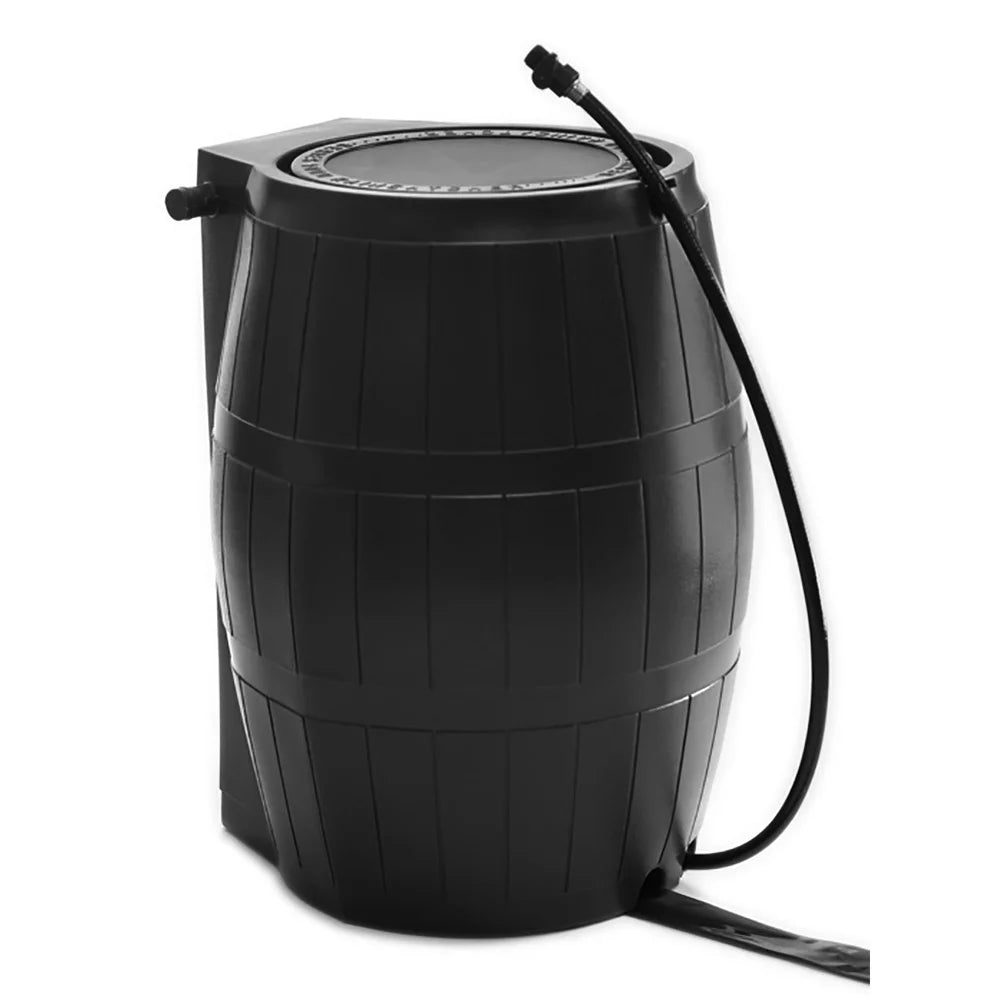 Black Free Home BPA Pack) Water 50-Gallon (2 Rain Outdoor FCMP Barrel,