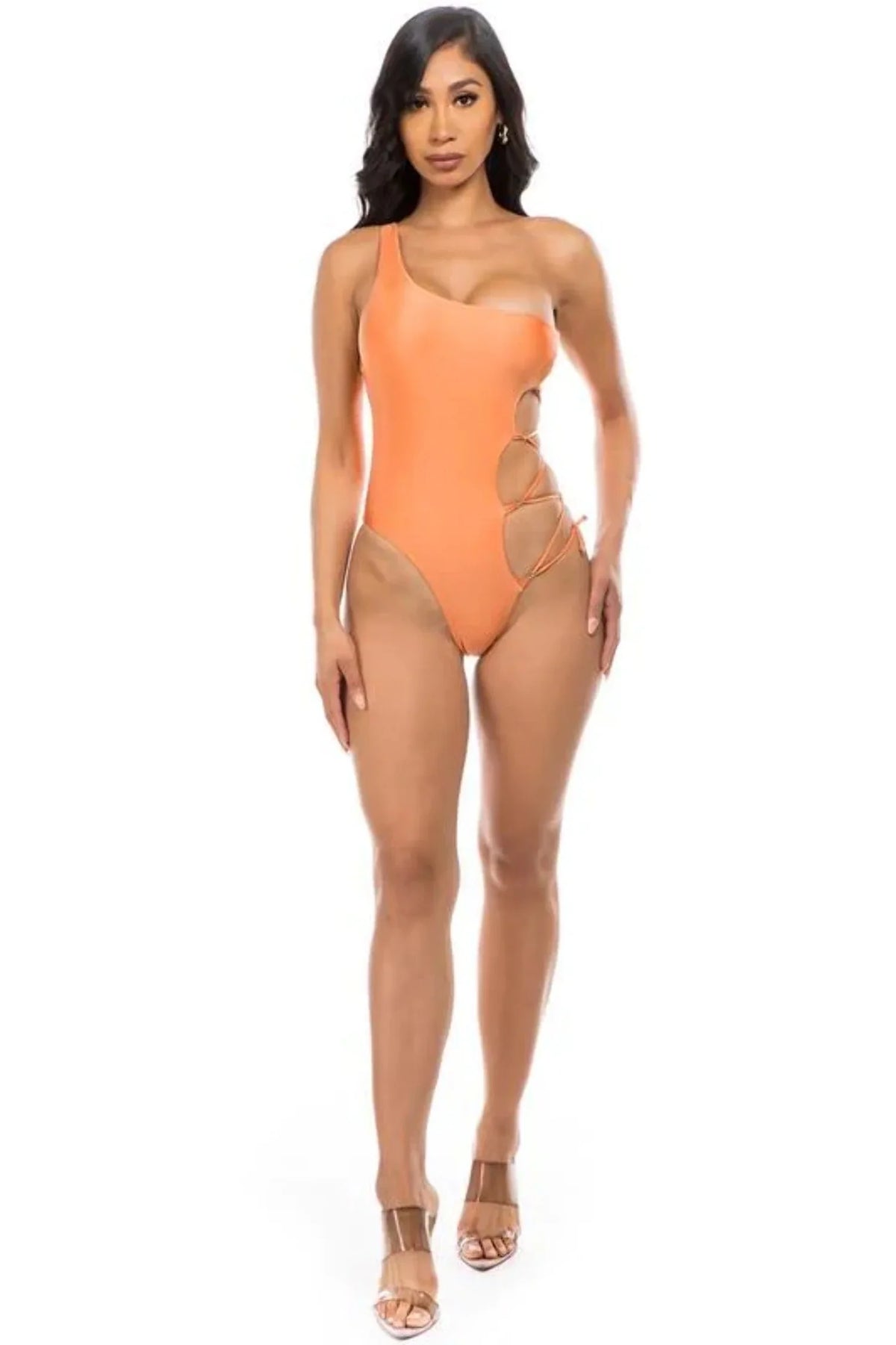 Cut Piece Bathing Suit Out One Sexy