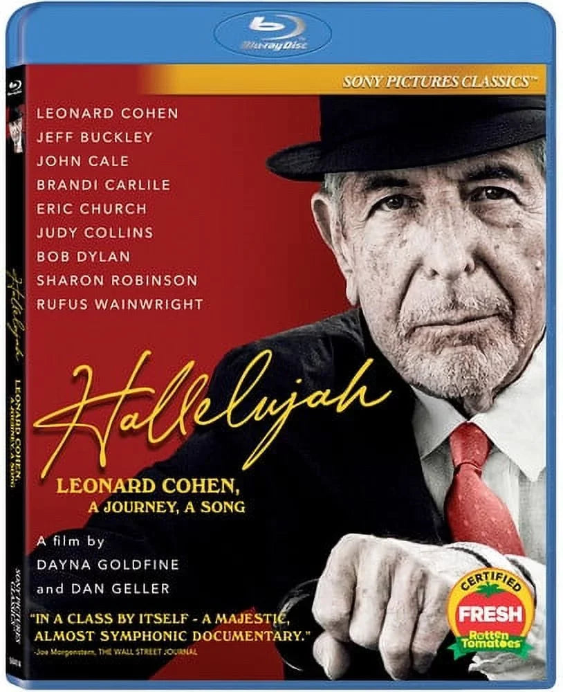 Leonard Cohen, Sony, Song A (Blu-ray), Journey, Hallelujah: Documentary A