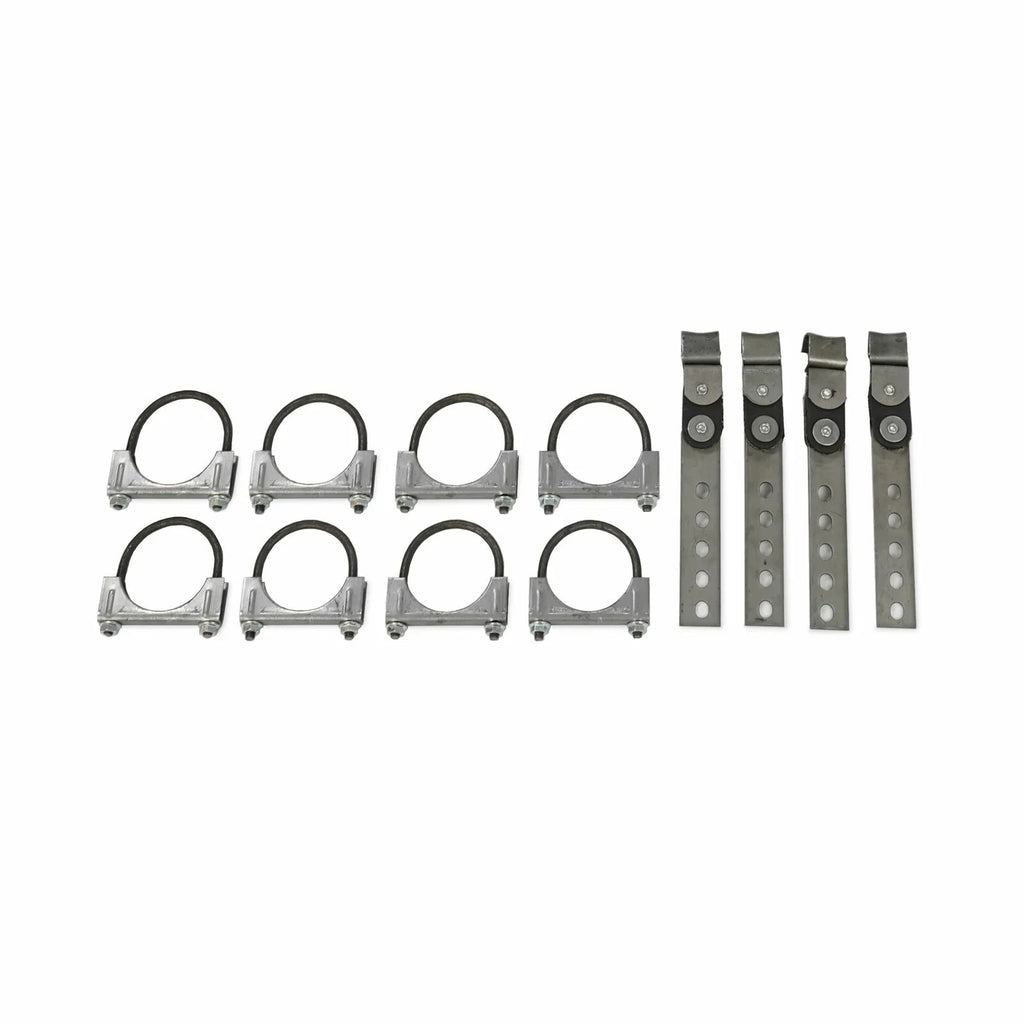 Flowmaster Body BW 10 Rear Car Mopar Kit 62-74 Super 2.5" B Exhaust Exit Dual