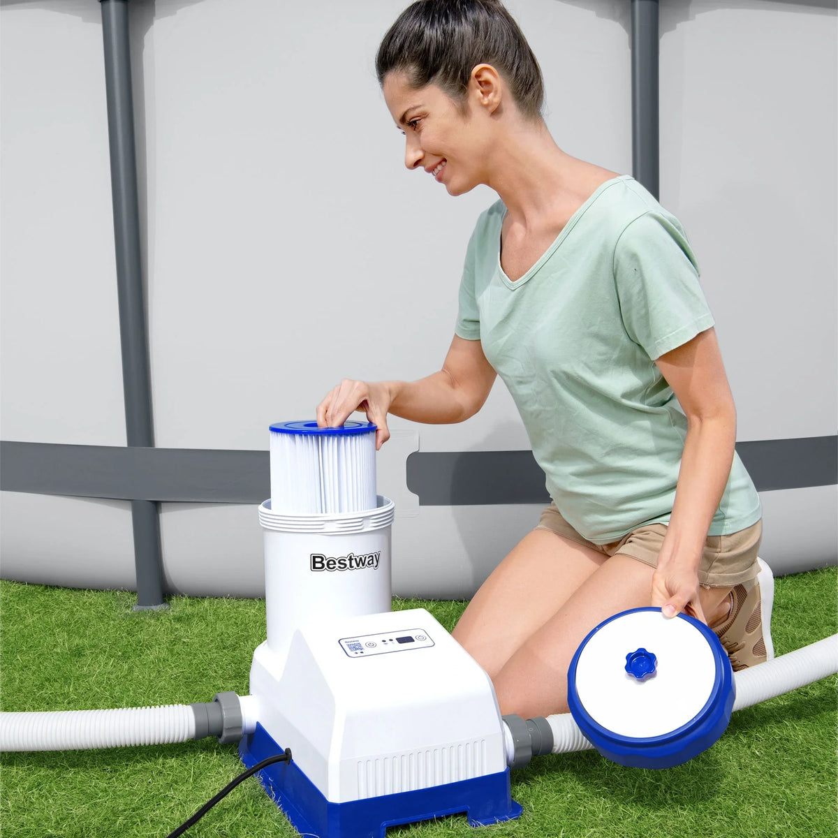 Pool App Smart Pump GPH Bestway Filter 2000 Touch Flowclear Controlled