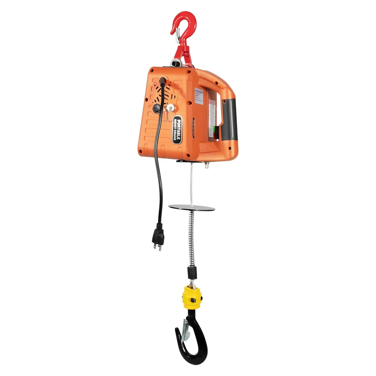 300kg/660 Lift Winches 3-in-1 lbs Winch Remote Crane Electric W/ Hoist Portable