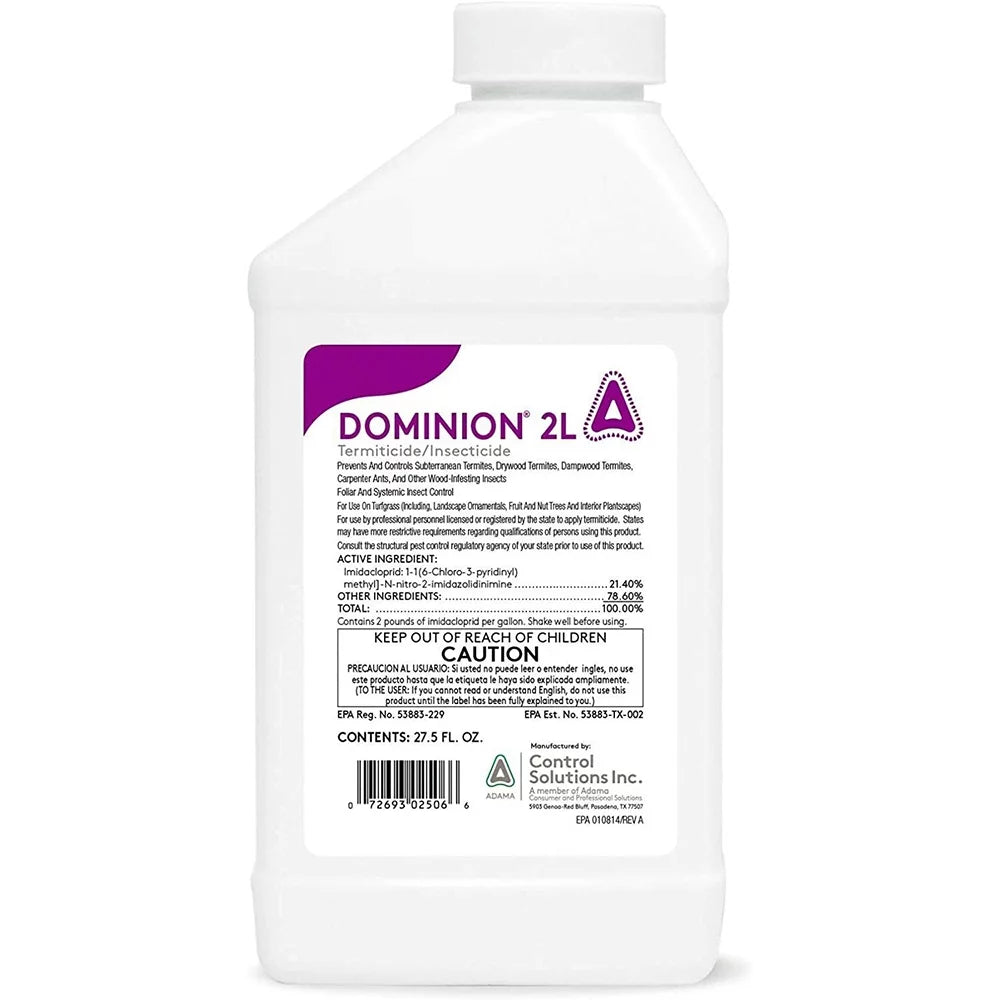& 2L Termiticide Bait, oz Dominion Insecticide 27.5 Pest Insecticide, Killers, Traps CSI