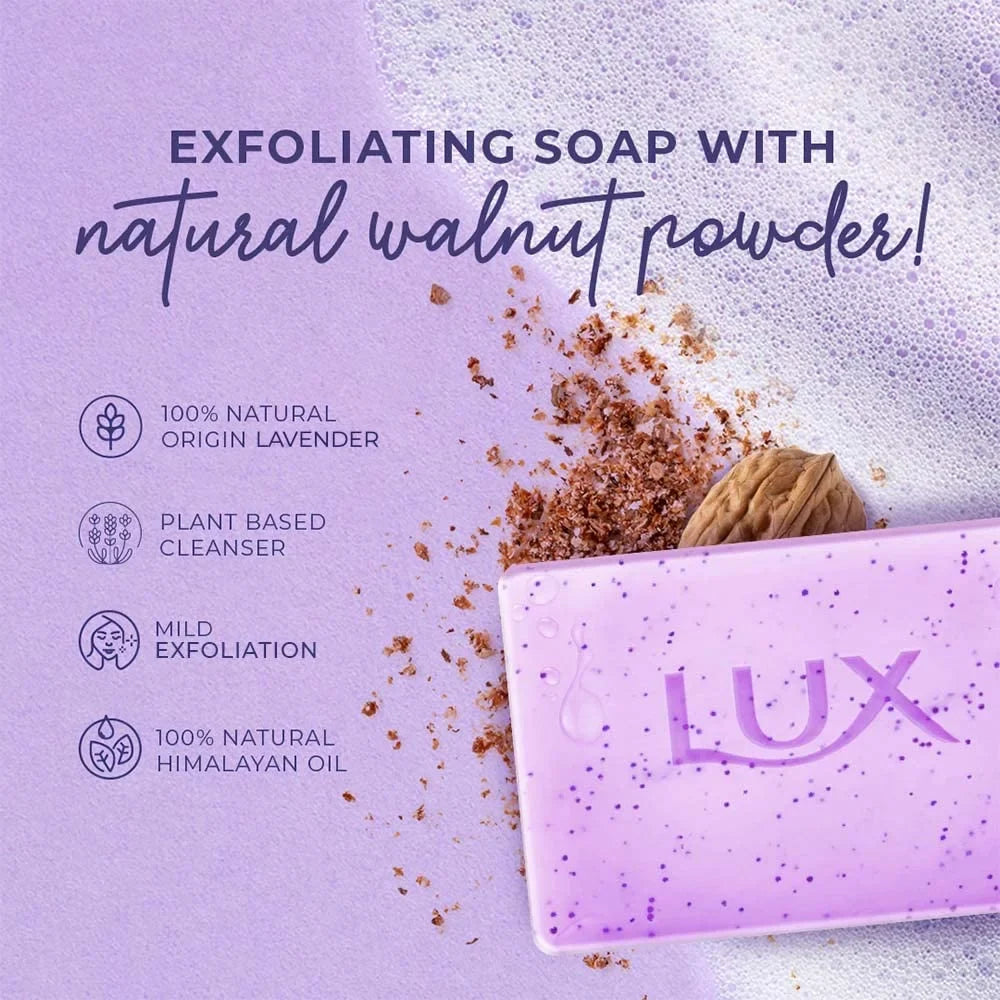 Soap Lux & Exfoliating Vitamin C 5X125G Lavender