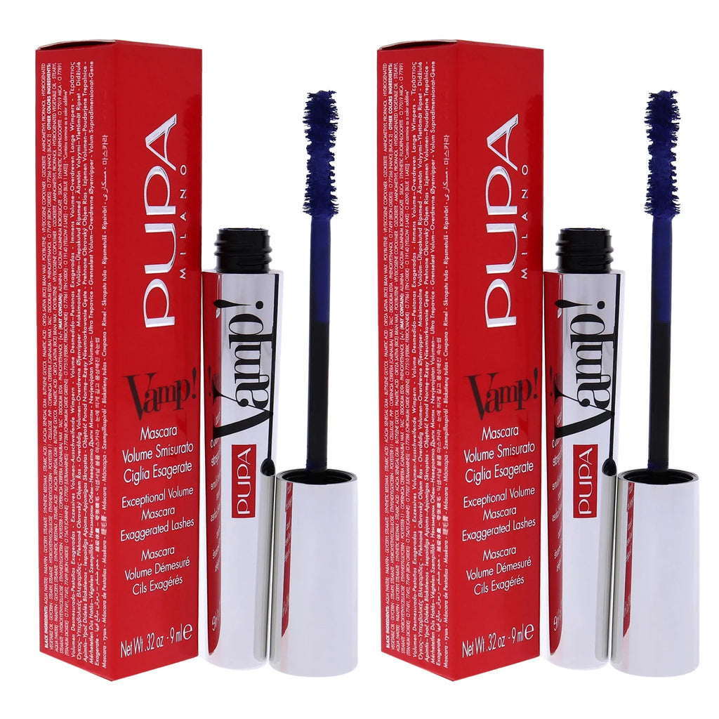 of , 300 - Mascara 0.32 Deep Night 2 Mascara Pack oz Vamp! Pupa - Milano
