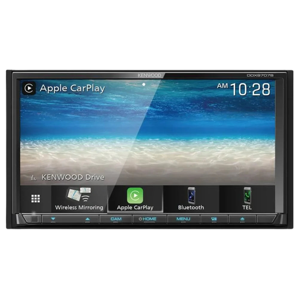 Camera DVD and DRV-N520 Inch Kenwood Full 6.95 New Dashboard HD Receiver DDX9707S