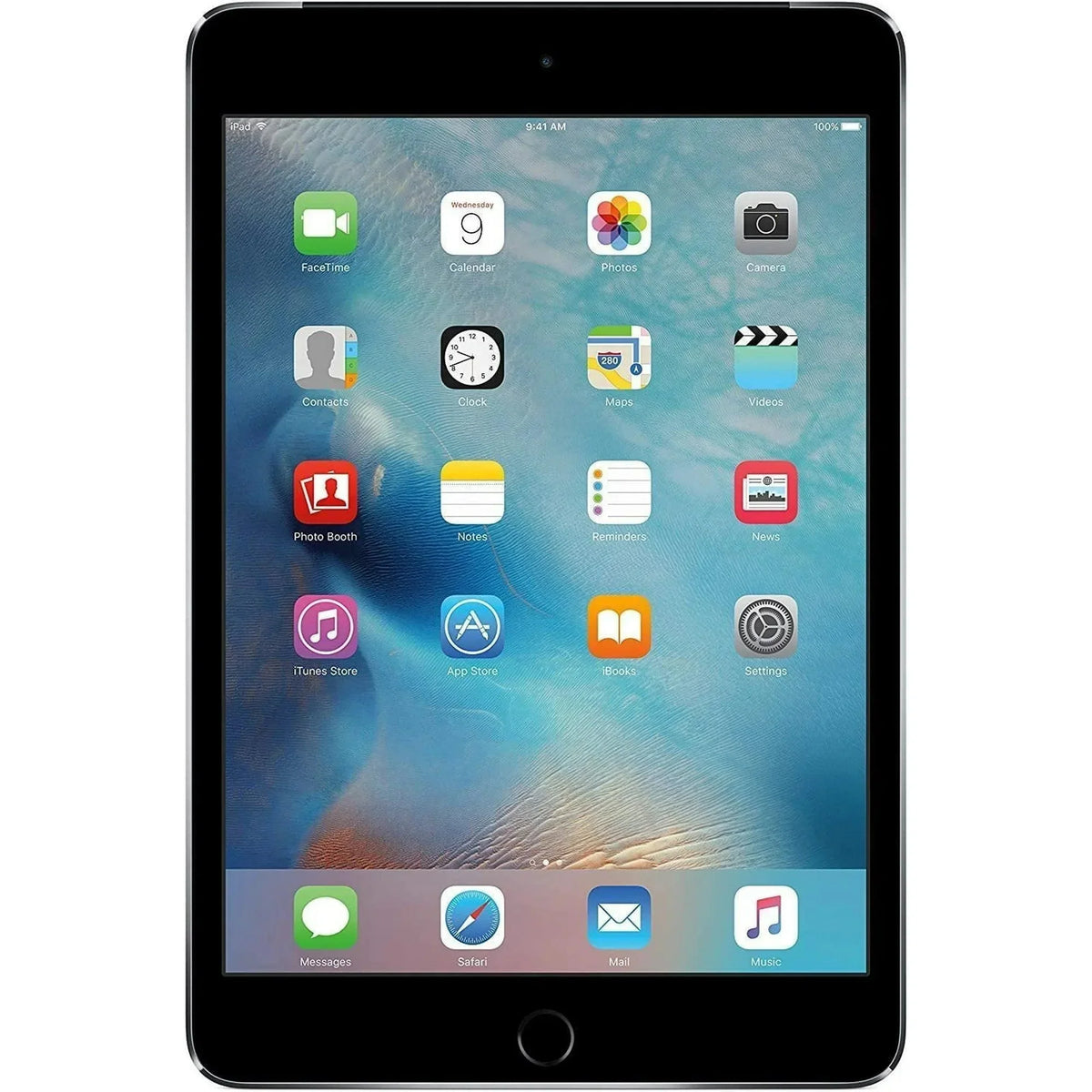 2GB Mini Generation RAM (Refurbished) Ipad Storage 128GB Wifi DualCore Tablet Apple 4th Restored A8