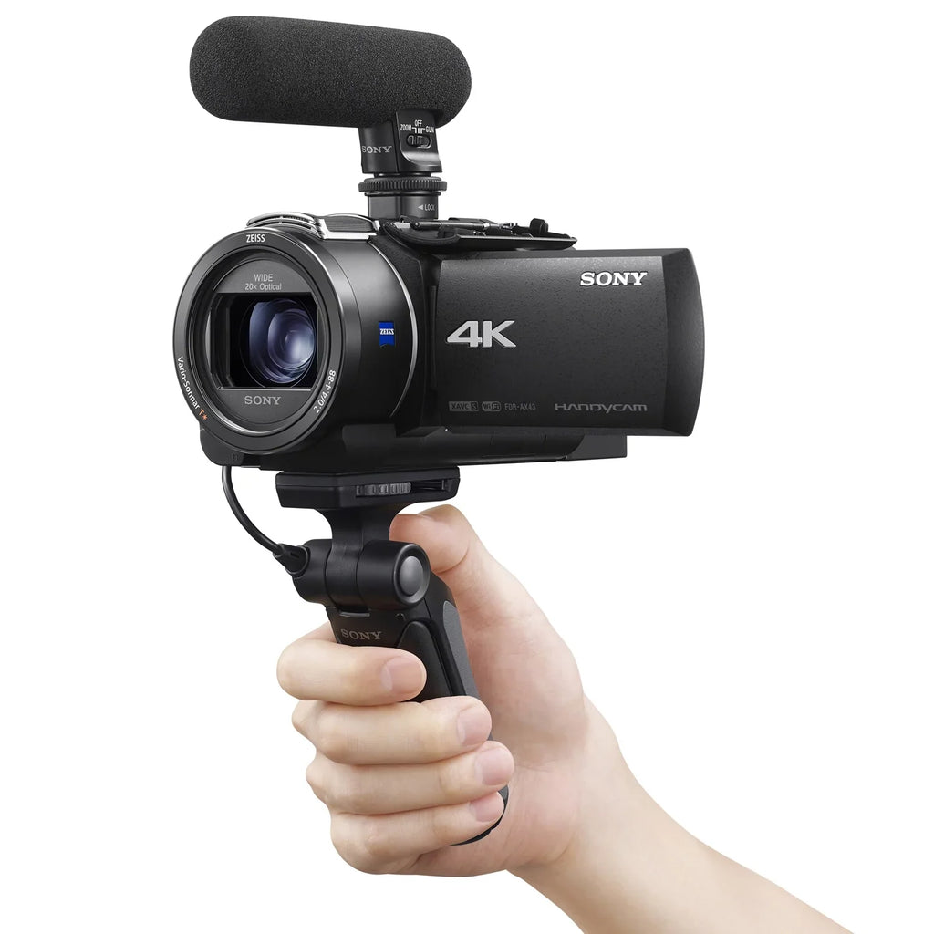 4K R CMOS Sony with AX43A Handycam Digital Sensor Video Camcorder Exmor