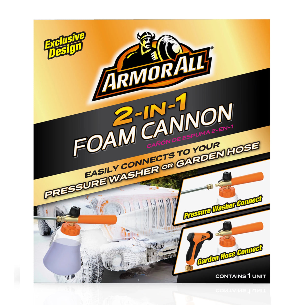Cannon Foam 40oz Kit, 2-in-1 All Armor