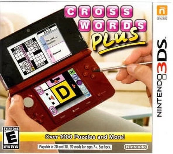 Nintendo Plus, Nintendo, Crosswords 3DS, 045496742096