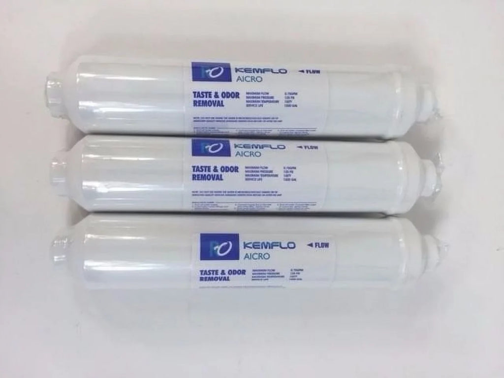 Fitting 10" Filter AICRO-Q 2" Inline Quick-Connect New w/ Built-in 1/4" 3 Pack