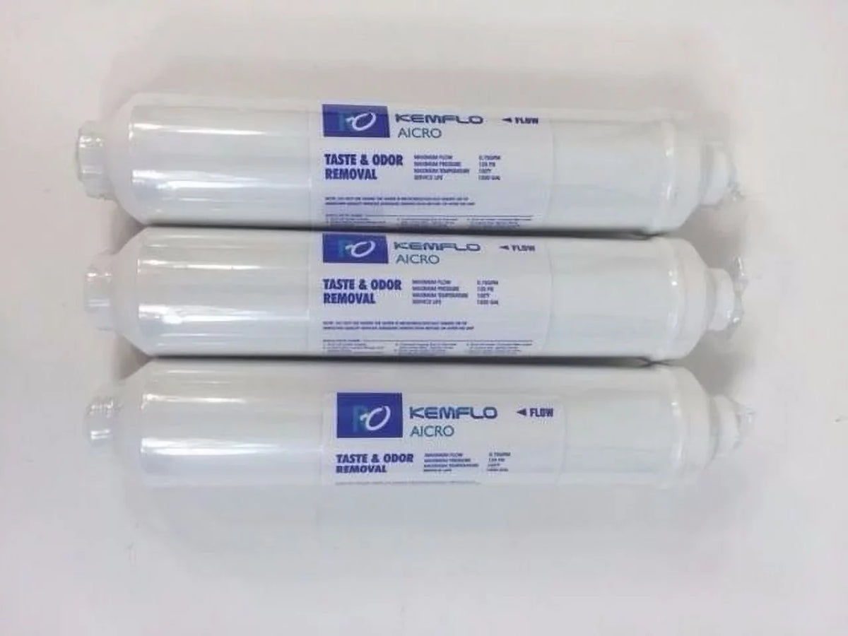 Fitting 10" Filter AICRO-Q 2" Inline Quick-Connect New w/ Built-in 1/4" 3 Pack