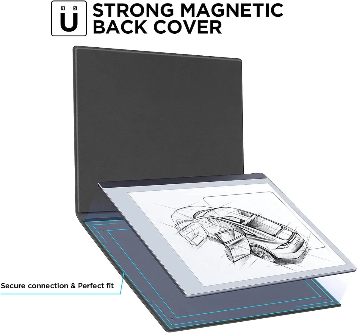 2020 Remarkable Paper 2 Magnet, Tablet PU Ayotu for Bulit-in Case Premuin Released, Book with Design Folio 10.3"