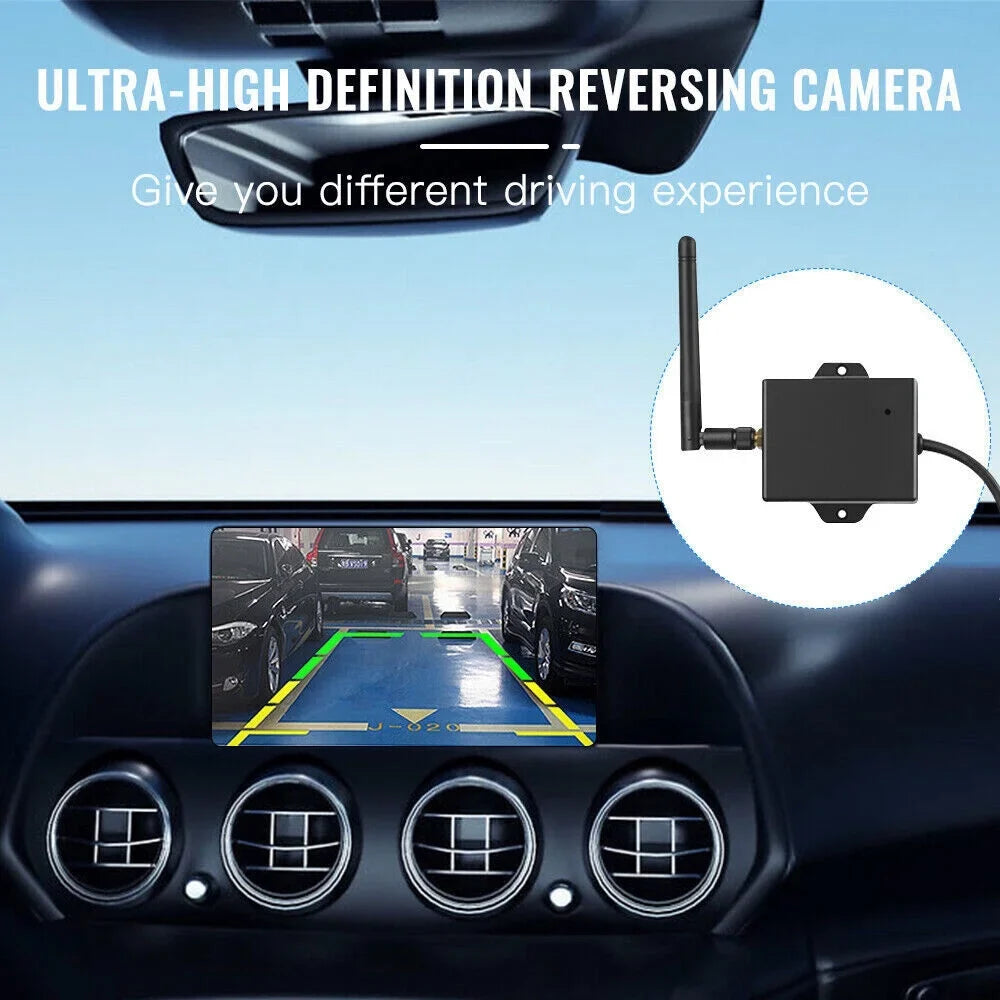 Ideal Easy Range Wifi Signal, Car Stable - Reversing AV View Transmitter for 50m Rear Camera to Camera Wireless Module -