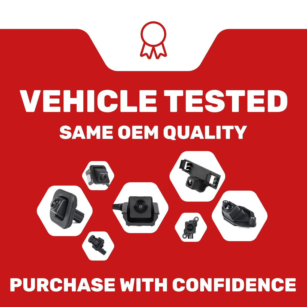 OE Tailgaters for Ford (11-12) Master Replacement BT4Z19G490A, Edge # Backup BT4Z19G490B Part Camera