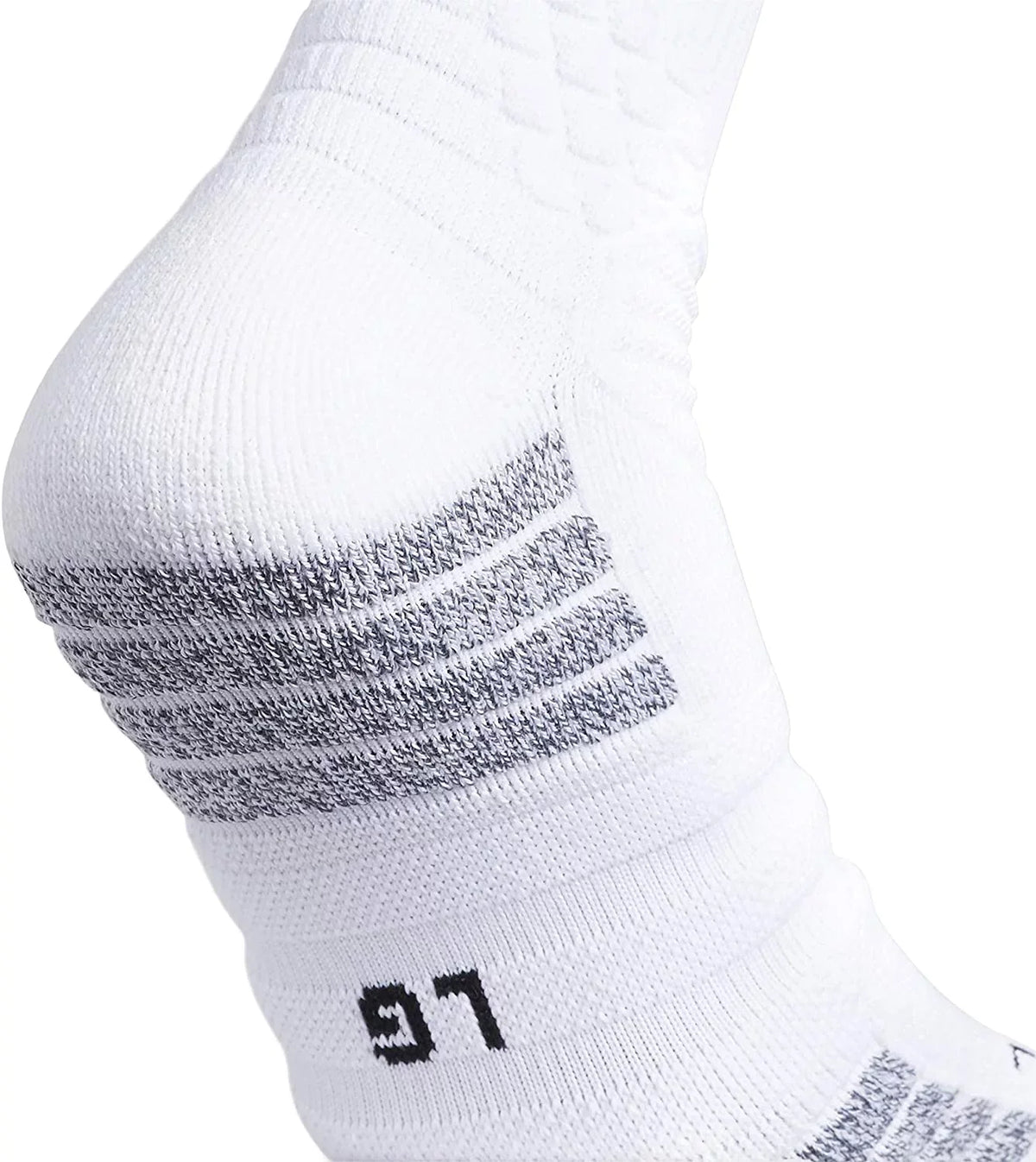 Creator Unisex-Adult 365 Socks Crew Basketball X-Large (1-Pair) adidas White/Black