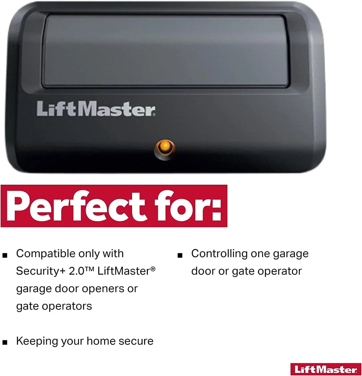 2.0 Myq Liftmaster 1 Garage Transmitter Button Security+ 891LM