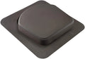 SNOWVENTCO Vent, (Brown) Roof 50 in. Lower Intake sq.