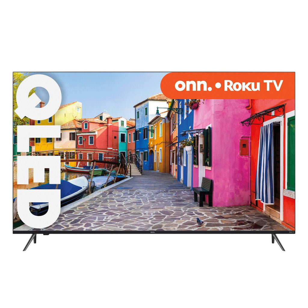 (Refurbished) 4K Class QLED Restored 65" (100071705) (2160p) Onn. TV Smart