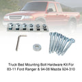 Mazda 94-08 For Truck Mounting & 924-310 Hardware Bed Hornets Mad Ranger Ford 83-11 Kit Bolt