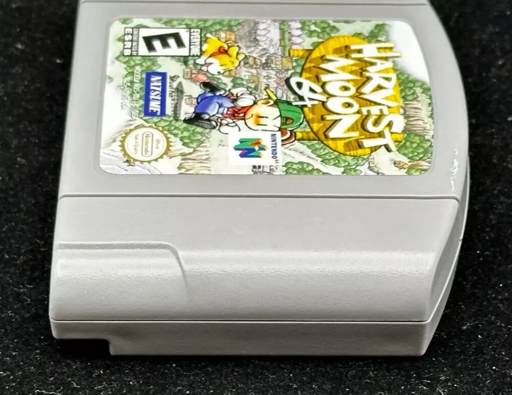 Only Harvest 64 Nintendo N64 64 Moon NATSUME- Genuine Cassette