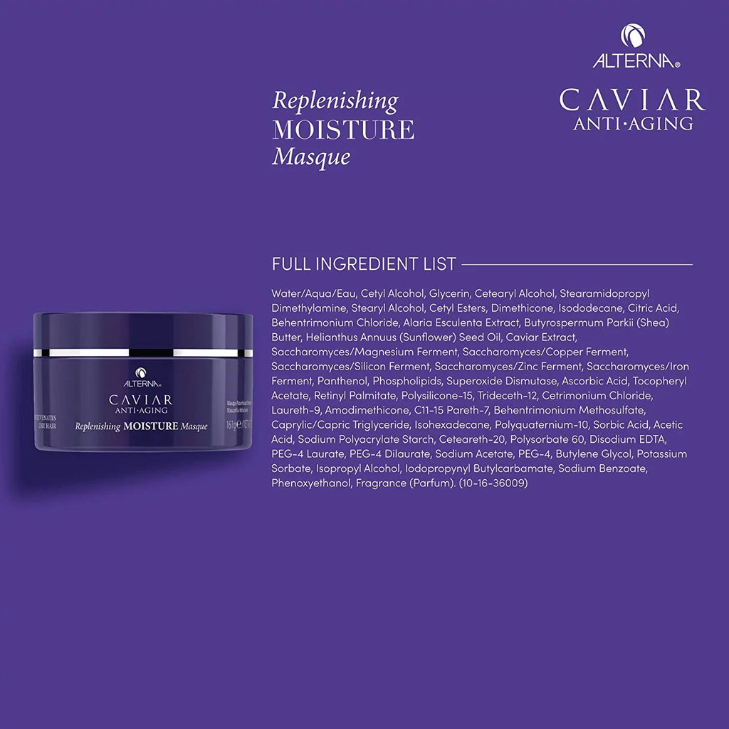 Replenishing Caviar Hair Anti-Aging Moisture Masque, Oz 5.7 Alterna