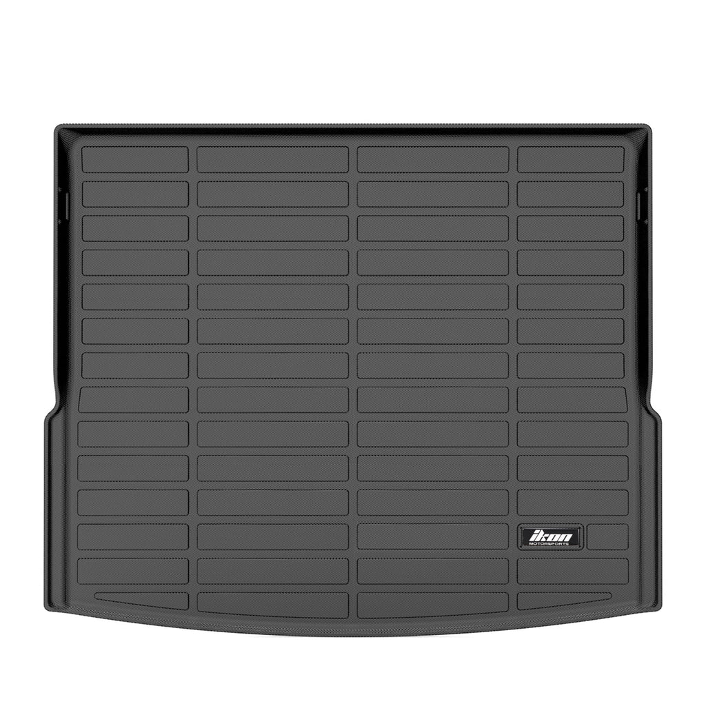 Mats Liners Trunk Floor All Mat + 3D Trunk 4PC Ikon 2023-2024 Accessories U11 TPE Set Tray Floor Compatible Black Rear Motorsports Waterproof with Mats Anti-Slip Interior BMW X1 Full Car Weather Cargo