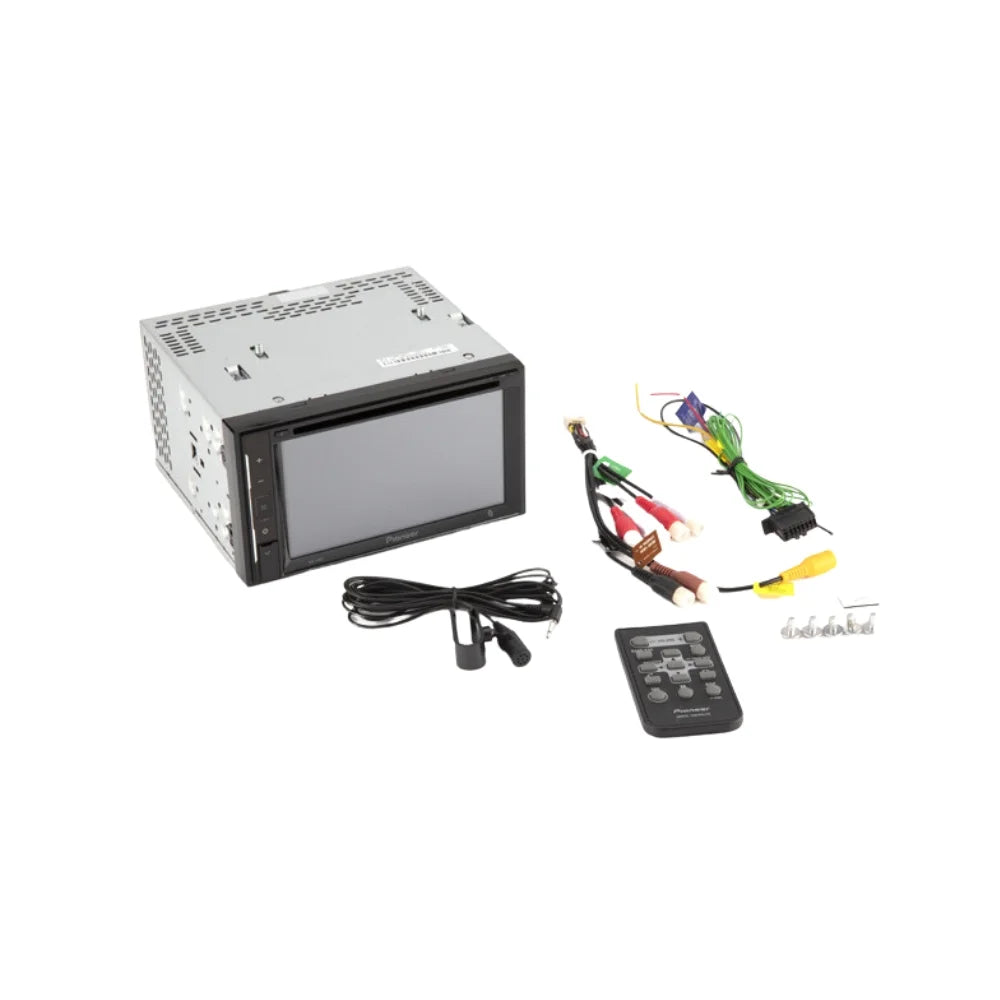 Alero Bluetooth Backup Kit Din Pioneer and 2001-2004 Bundle Oldsmobile for / with Touchscreen, Stereo KIT2408 Double Multimedia Camera, Car DVD Installation Kit Dash -