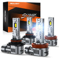 LED Combo, Bulbs White, 9005 30000LM Sealight Bulbs H9 H11 Cool HB3 LED H8 Light 6500K