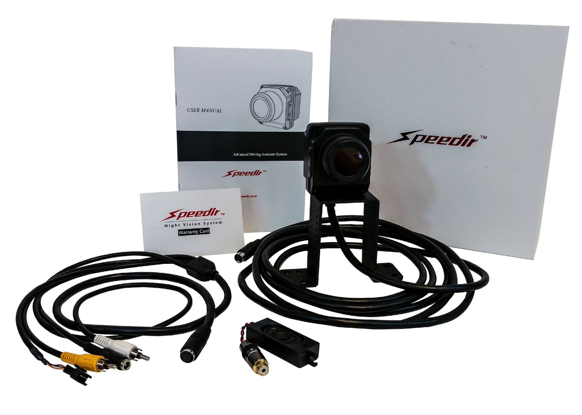 SPEEDIR Thermal Vision Automobile Digital Sensor Night System Imaging Driving Camera IR Infrared Heat Assistant