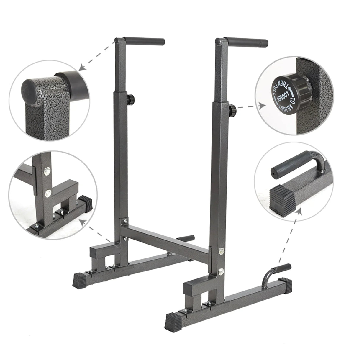 Stand PRODUCT for Power Gym Home Exercise Bar Rack Adjustable Strength KARMAS Training Exercise