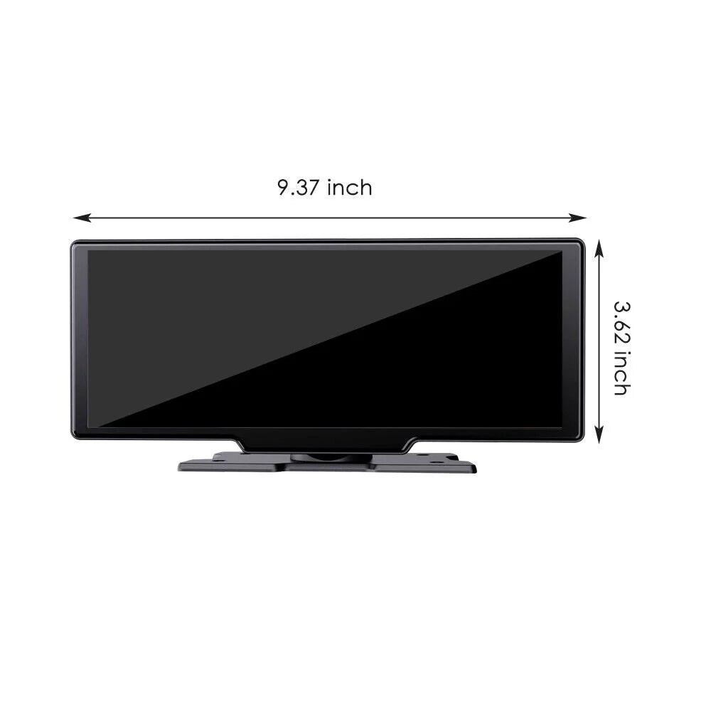Channel ". Auto Android Wifi Kydely Dual Camera Dash Car Touch DVR 10.26'' Wireless Screen 2K