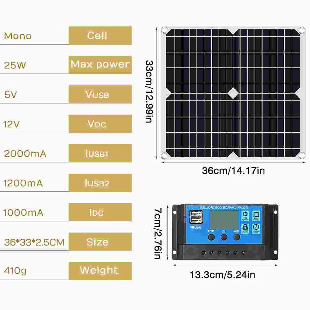 kit home outdoor solar charge car with MDHAND panel light solar camping controller charger 200W source emergency