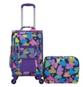 PC SOFTSIDE WITH CRCKT SPREAD CUBE 3 AND LUGGAGE TAG PACKING LOVE