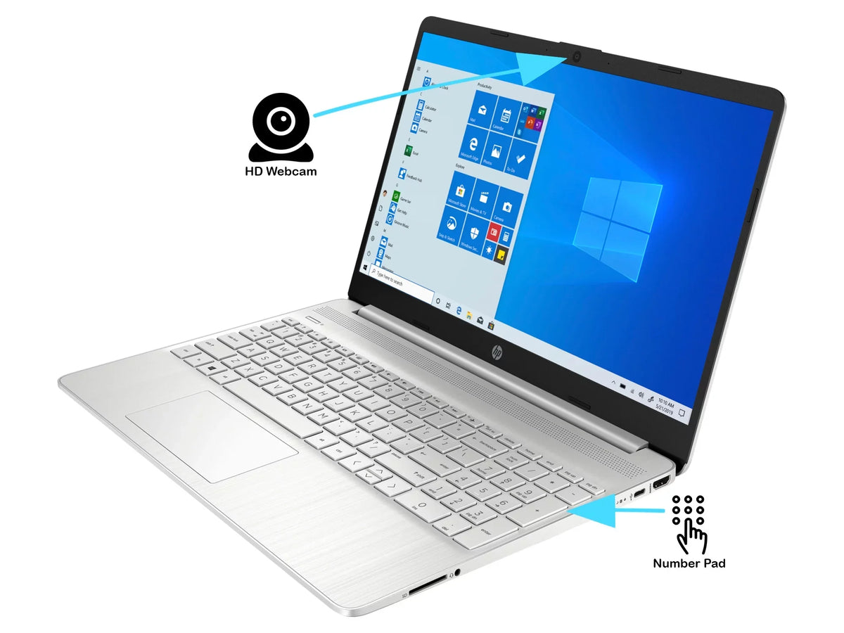 HDMI, Reader, Upto Wi-Fi, Home NVMe Core HP Windows HD RAM, Card Bluetooth, Display, 4.2GHz, Notebook, i5-1135G7 SSD, 8GB Intel 15.6" 15 10 512GB