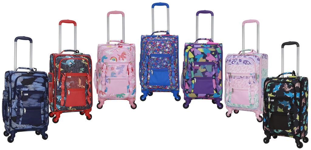 PC SOFTSIDE WITH CRCKT SPREAD CUBE 3 AND LUGGAGE TAG PACKING LOVE