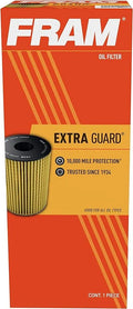 Oil Filter 10K Fram Interval Cartridge Mile CH11060, Guard Change Extra