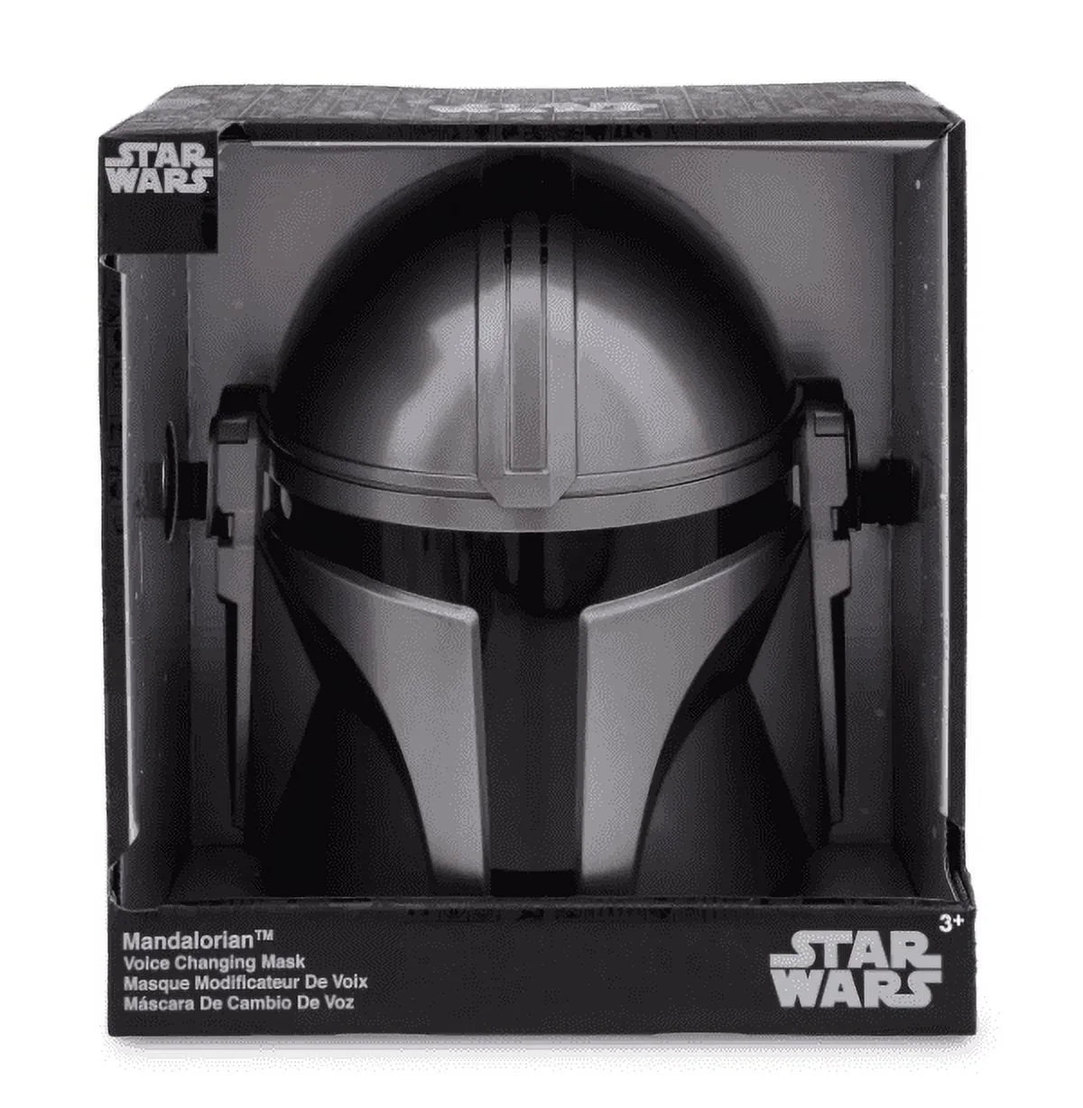 New Voice Mandalorian Box Parks with Wars Mask Disney Star Changing