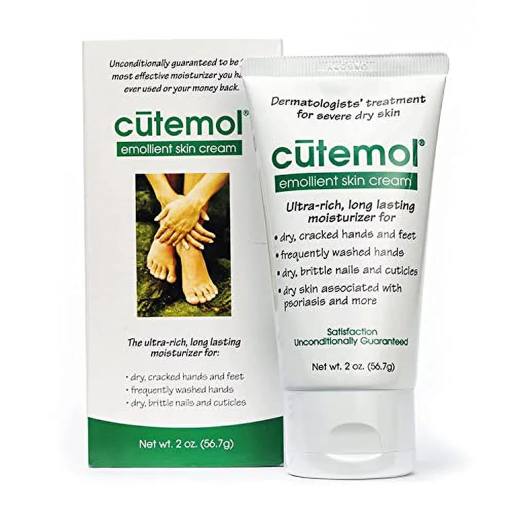 3 Cream oz, - Emollient Cutemol 2 Skin of Pack