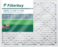 13 Filters 20x25x2 MERV Air (1-Pack) Filterbuy Furnace Pleated HVAC AC