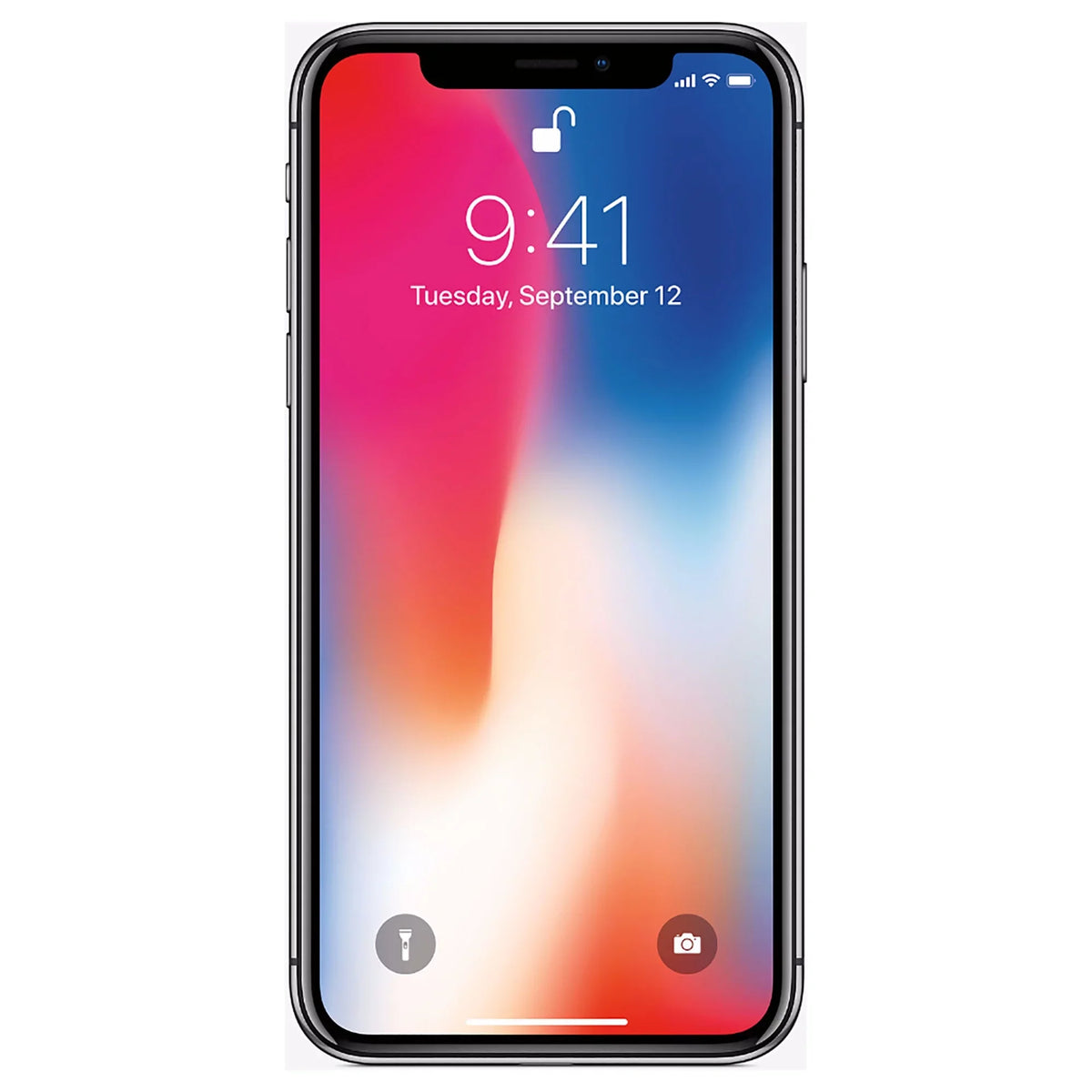 Gray Space iPhone X Restored Apple (Refurbished) 64GB, - AT&T