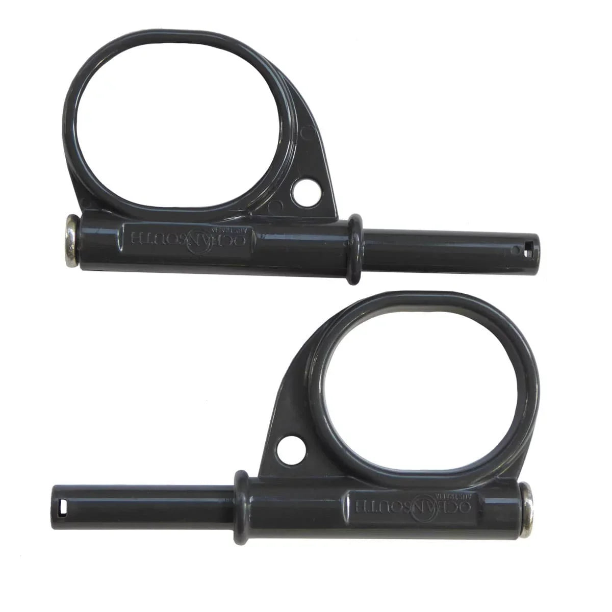 Kayak - Pair Piece Stops 2 with / Shaft with Oceansouth Split - - 6" - Detachable Length 6' Canoe Aluminum Locks Oars