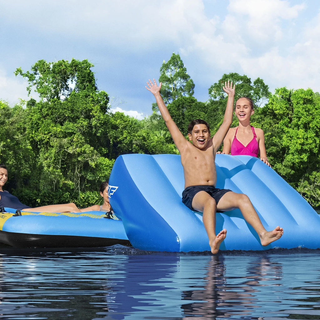 Summer Bestway Person Activity Inflatable Slide Force Hydro 5 Blue Island,
