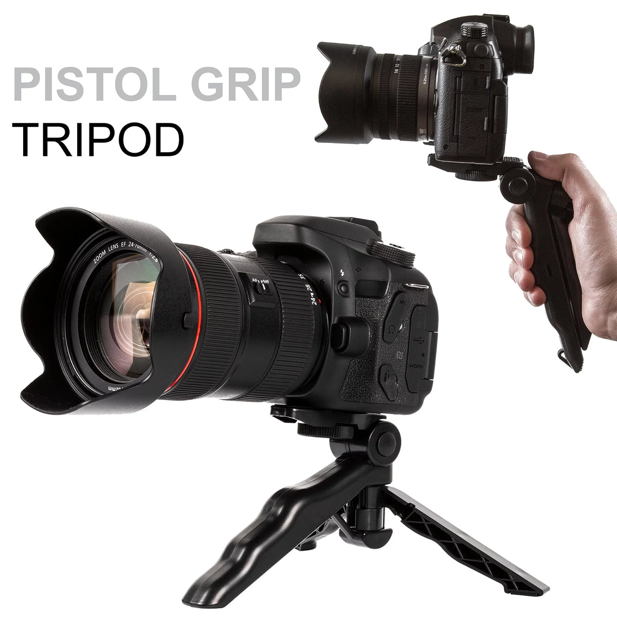 Accessory + Card ZV-E10 + (Black) Bundle Vlog ZeeTech + With 16-50mm Sony Mirrorless Case Lens Camera + Alpha 128GB Memory Tripod