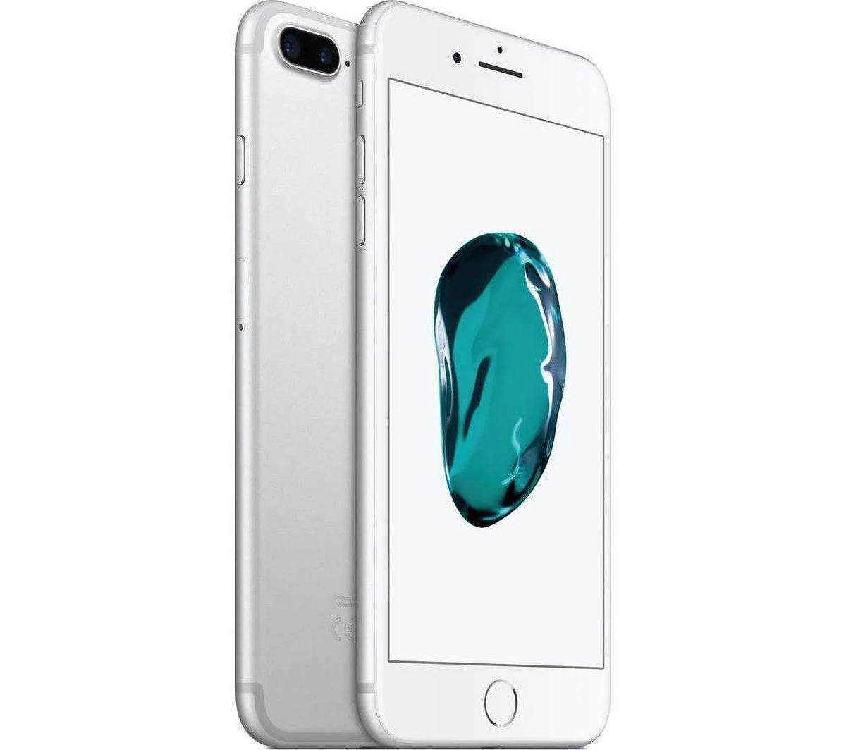 7 (Refurbished) US iPhone Silver Universal Apple Plus Version 128 Restored Unlocked GB