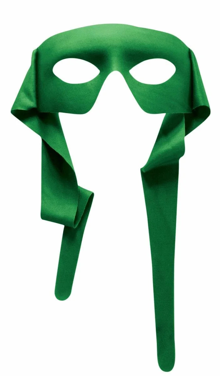 W/TIES-GREEN MAN MASKED LARGE